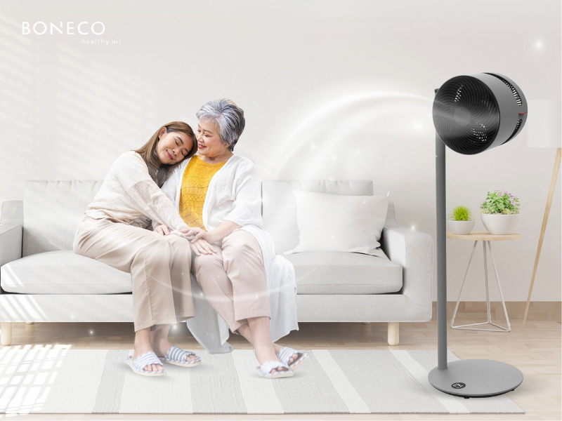 5 lý do bạn cần quạt đối lưu và máy tạo ẩm BONECO mùa hè