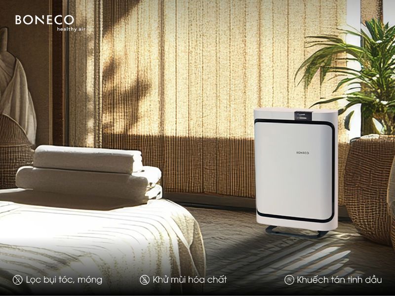 TOP 5 máy lọc không khí tốt cho spa, salon tóc, nail chuyên nghiệp