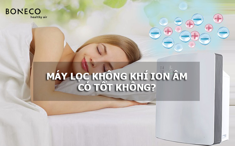 Máy lọc không khí ion âm là gì? Có tác dụng gì đối với sức khoẻ