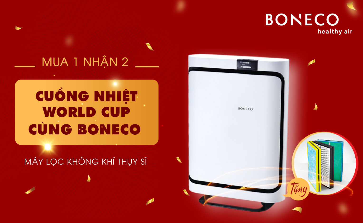 Cuồng nhiệt World Cup 2018 cùng BONECO