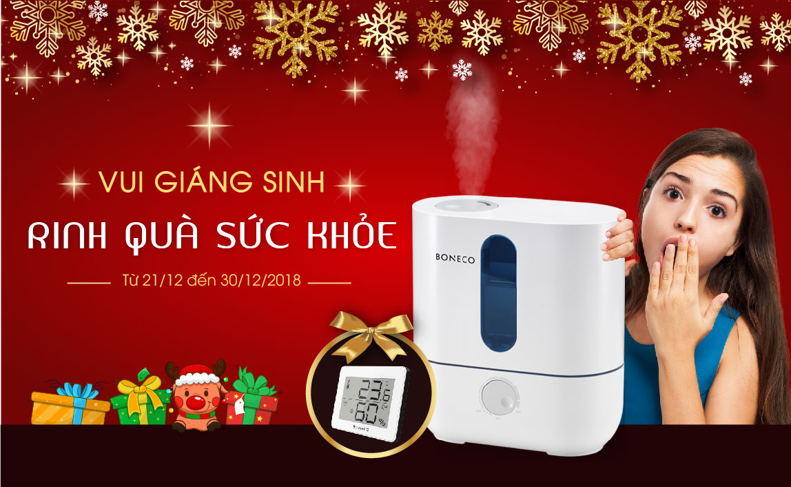 VUI GIÁNG SINH - RINH QUÀ SỨC KHỎE CÙNG BONECO