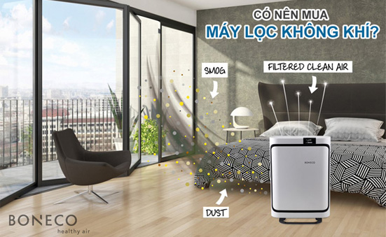 Có nên mua máy lọc không khí trong phòng không?